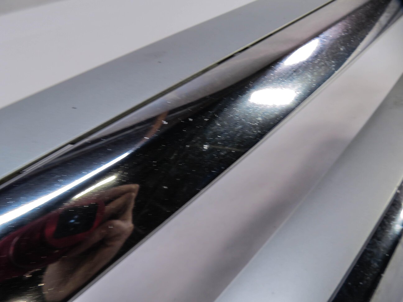 Thumbnail 7: 2013-2016 MERCEDES GL350 GL450 (X166) FRONT UPPER CENTER HOOD GRILLE TRIM