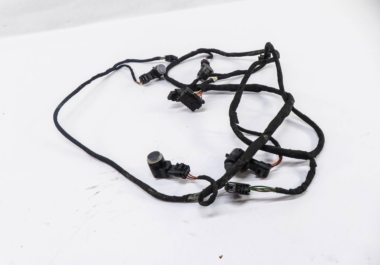 Thumbnail 2: 2014 MERCEDES GL450 (X166) REAR PDC PARK DISTANCE SENSOR SET w/ HARNESS (GRAY)