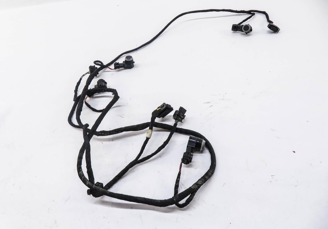 Thumbnail 3: 2014 MERCEDES GL450 (X166) REAR PDC PARK DISTANCE SENSOR SET w/ HARNESS (GRAY)