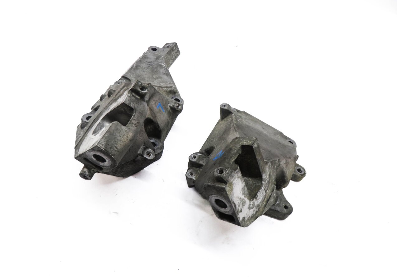 Thumbnail 1: 2014 MERCEDES GL450 (X166) 4.6L M278 ENGINE MOTOR MOUNT BRACKET SET-2