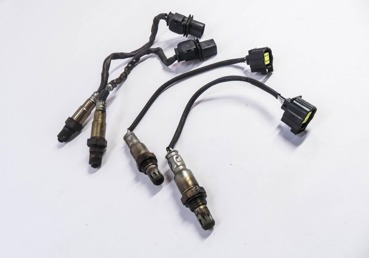 Thumbnail 3: 2014 MERCEDES GL450 (X166) 4.6L PRE POST CAT O2 OXYGEN LAMBDA PROBE SENSOR SET-4
