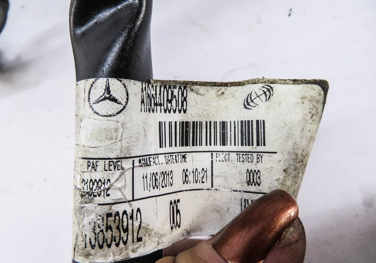 Thumbnail 5: 2014 MERCEDES GL450 (X166) 4.6L ENGINE ALTERNATOR STARTER WIRE WIRING HARNESS