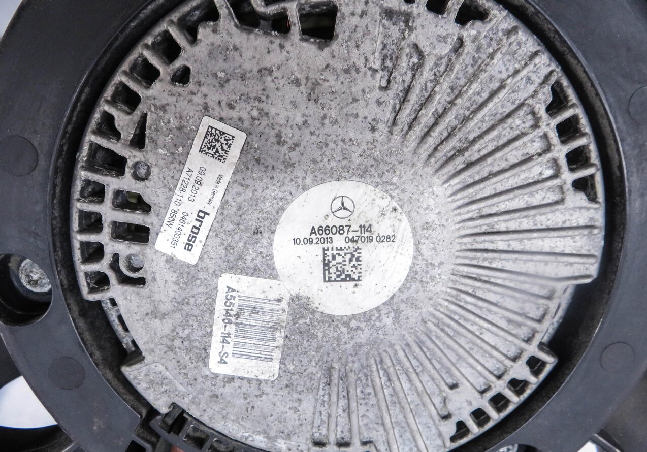 Thumbnail 6: 13-19 MERCEDES GL350 GL450 GL550 GLE ML250 ML400 ML550 (W166 X166) COOLING FAN