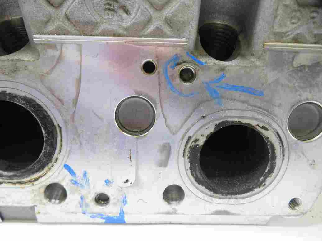 Thumbnail 4: 14-19 MERCEDES GL450 GL550 GLS550 ML550 S550 - 4.6L ENGINE RIGHT CYLINDER HEAD