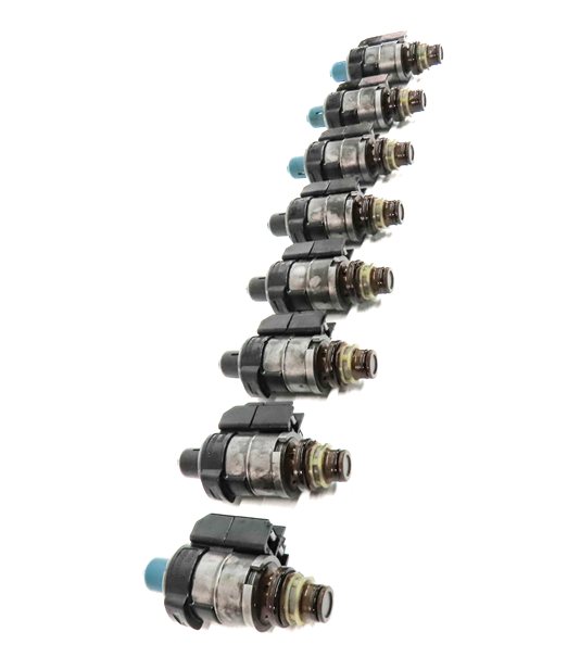 Thumbnail 3: 04-18 MERCEDES C CL E GL G ML S SLK 722.9 TRANSMISSION VALVE BODY SOLENOID SET-8