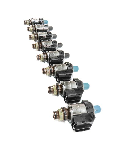 Thumbnail 4: 04-18 MERCEDES C CL E GL G ML S SLK 722.9 TRANSMISSION VALVE BODY SOLENOID SET-8