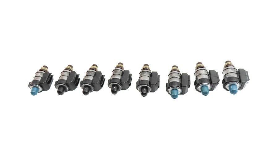 Thumbnail 5: 04-18 MERCEDES C CL E GL G ML S SLK 722.9 TRANSMISSION VALVE BODY SOLENOID SET-8