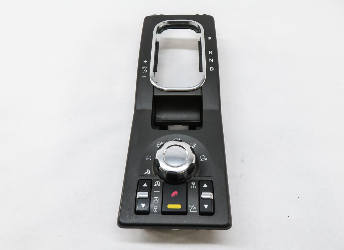 Thumbnail 3: 2011 RANGE ROVER SPORT (L320) SHIFTER TRIM w/ TERRAIN CONTROL SWITCH KNOB