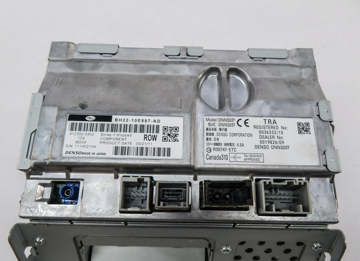 Thumbnail 6: 2010-2012 LR2 RANGE ROVER SPORT (L320) GPS NAVIGATION INFORMATION DISPLAY SCREEN
