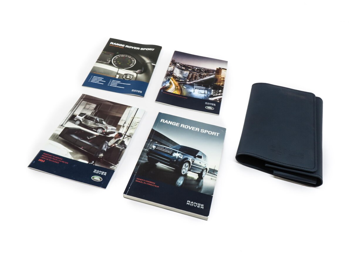 Thumbnail 2: 2011 RANGE ROVER SPORT (L320) OWNERS MANUAL BOOK SERVICE GUIDE SET w/ CASE