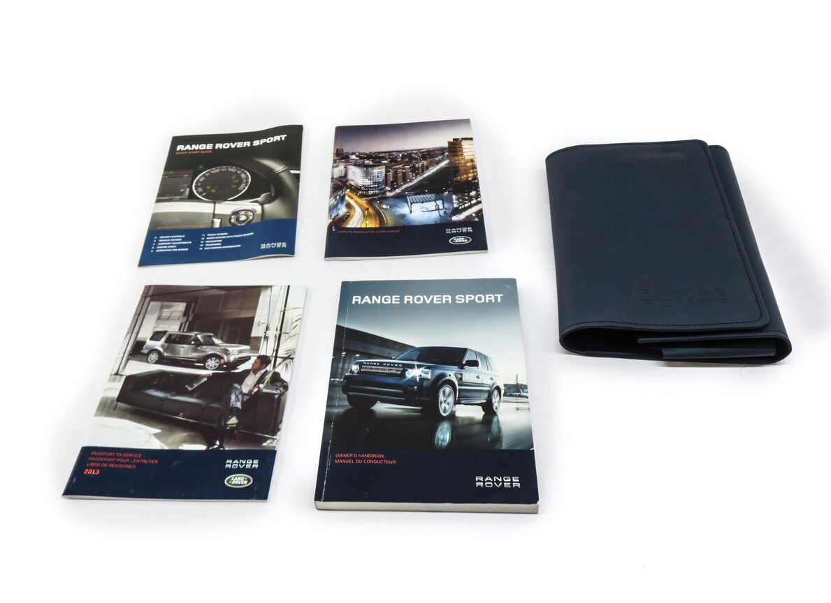 Thumbnail 3: 2011 RANGE ROVER SPORT (L320) OWNERS MANUAL BOOK SERVICE GUIDE SET w/ CASE