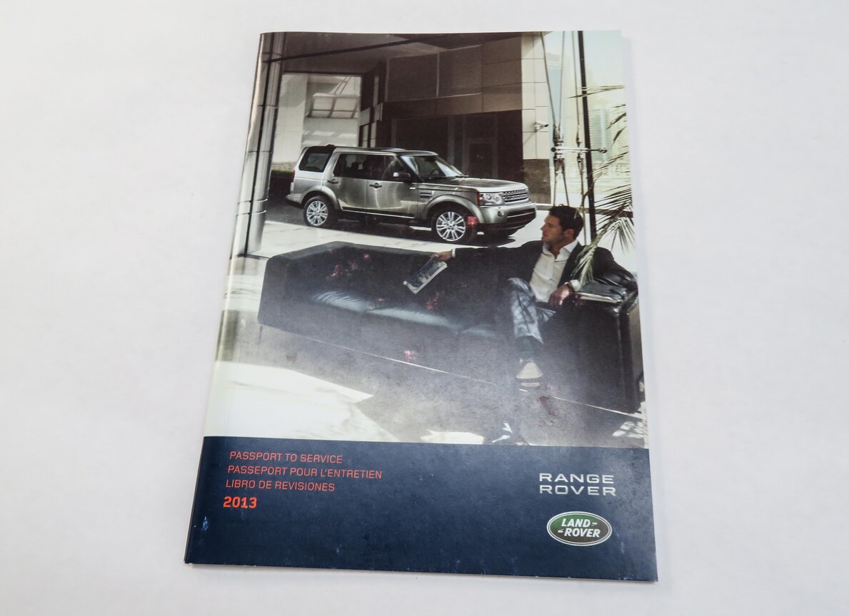 Thumbnail 5: 2011 RANGE ROVER SPORT (L320) OWNERS MANUAL BOOK SERVICE GUIDE SET w/ CASE