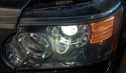 Thumbnail 2: 2010-2011 RANGE ROVER SPORT (L320) LEFT DRIVER HID XENON HEADLIGHT LIGHT LAMP