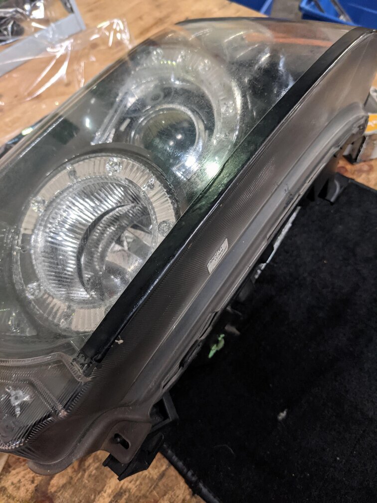 Thumbnail 8: 2010-2011 RANGE ROVER SPORT (L320) LEFT DRIVER HID XENON HEADLIGHT LIGHT LAMP