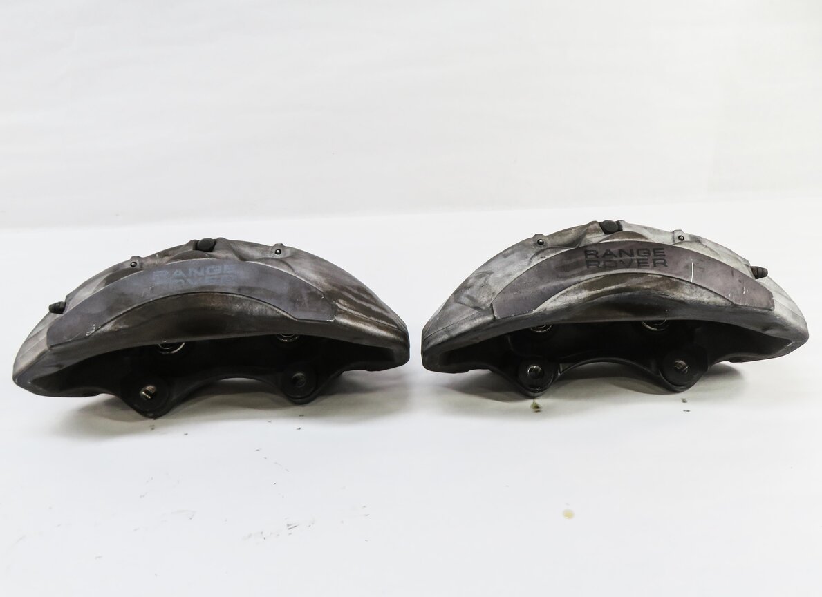 Thumbnail 2: 10-13 RANGE ROVER SPORT (L320) SUPERCHARGED - FRONT BRAKE CALIPER SET-2 (BREMBO)