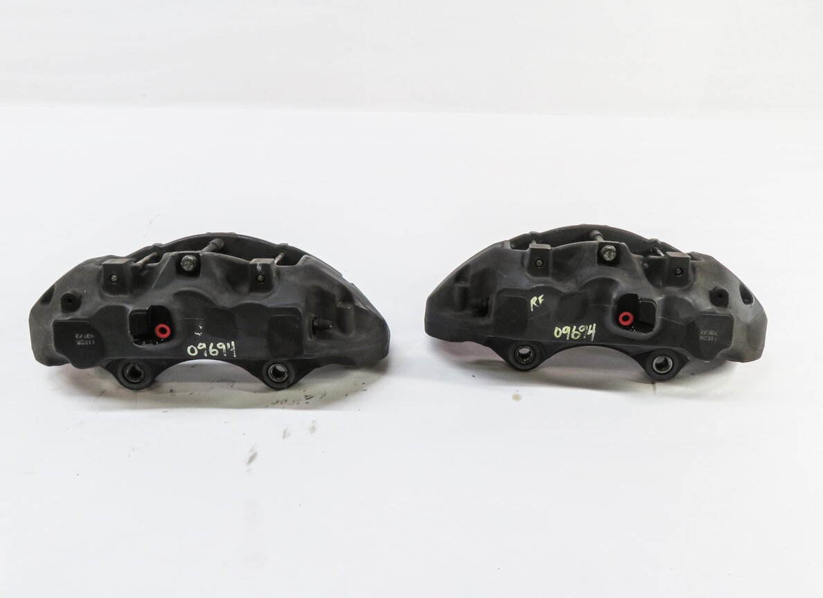 Thumbnail 4: 10-13 RANGE ROVER SPORT (L320) SUPERCHARGED - FRONT BRAKE CALIPER SET-2 (BREMBO)
