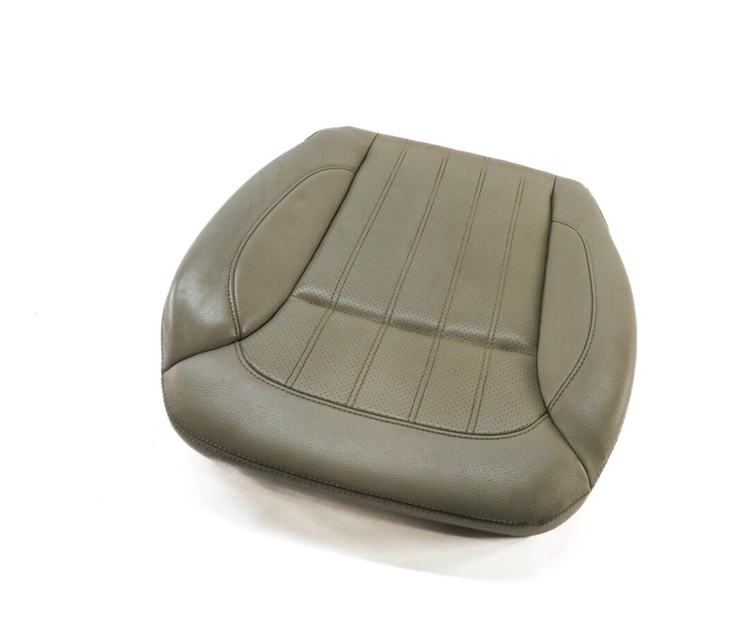 2014 MERCEDES GL450 (X166) PASSENGER LOWER BOTTOM HEATED SEAT CUSHION (BEIGE)