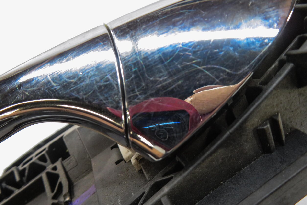 Thumbnail 5: 13-16 MERCEDES GL350 GL450 GL550 ML350 - RIGHT REAR KEYLESS DOOR HANDLE (WHITE)