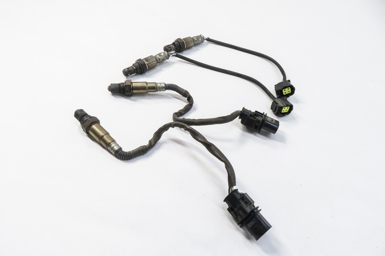 Thumbnail 3: 2014 MERCEDES GL450 (X166) 4.6L PRE POST CAT O2 OXYGEN LAMBDA PROBE SENSOR SET-4
