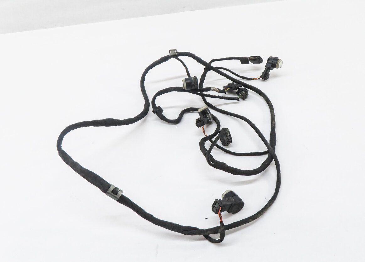 Thumbnail 3: 2014 MERCEDES GL450 (X166) REAR PDC PARK DISTANCE SENSOR SET w/ HARNESS (WHITE)