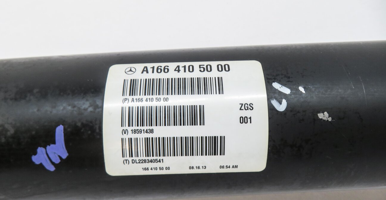 Thumbnail 4: 2014-2016 MERCEDES GL450 GL550 (X166) REAR DRIVESHAFT DRIVELINE DRIVE LINE SHAFT