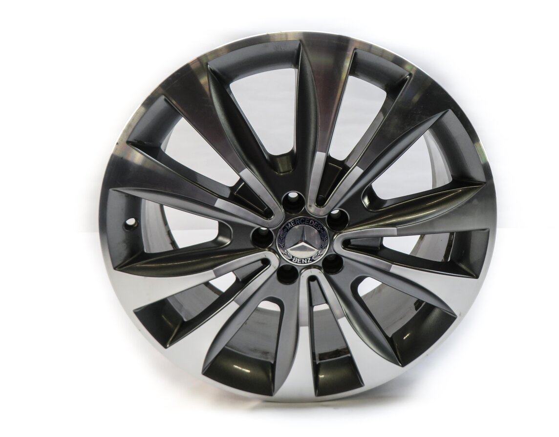 Thumbnail 4: 2013-2016 MERCEDES GL350 GL450 (X166) 20x8.5 ALUMINUM ALLOY 10-SPOKE WHEEL RIM