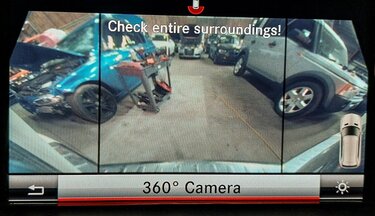 Thumbnail 3: 13-16 MERCEDES GL350 GL450 GL550 S550 S600 (X166 W222) REAR SURROUND VIEW CAMERA