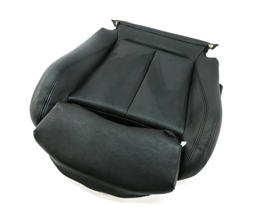 2014 BMW 335i (F30) PASSENGER LOWER BOTTOM HEATED SPORT SEAT CUSHION (BLACK)