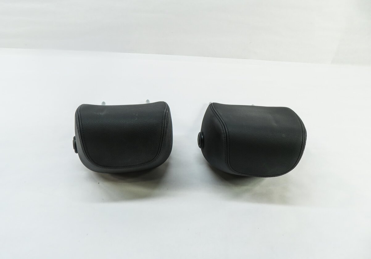 Thumbnail 3: 2014 BMW 335i (F30) FRONT LEFT & RIGHT SPORT SEAT HEADREST SET-2 (BLACK LEATHER)