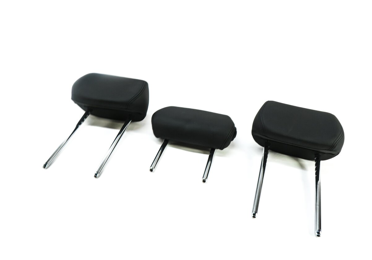 2014 BMW 335i (F30) REAR SEAT LHEADREST SET-3 (BLACK DAKOTA LEATHER LCSW)
