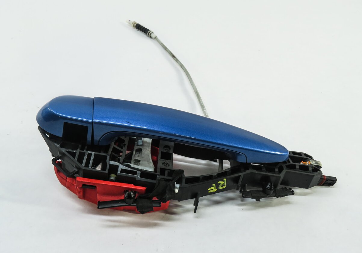 Thumbnail 2: 12-19 BMW 328i 330i 335i 340i (F30) RIGHT FRONT COMFORT DOOR HANDLE (BLUE)