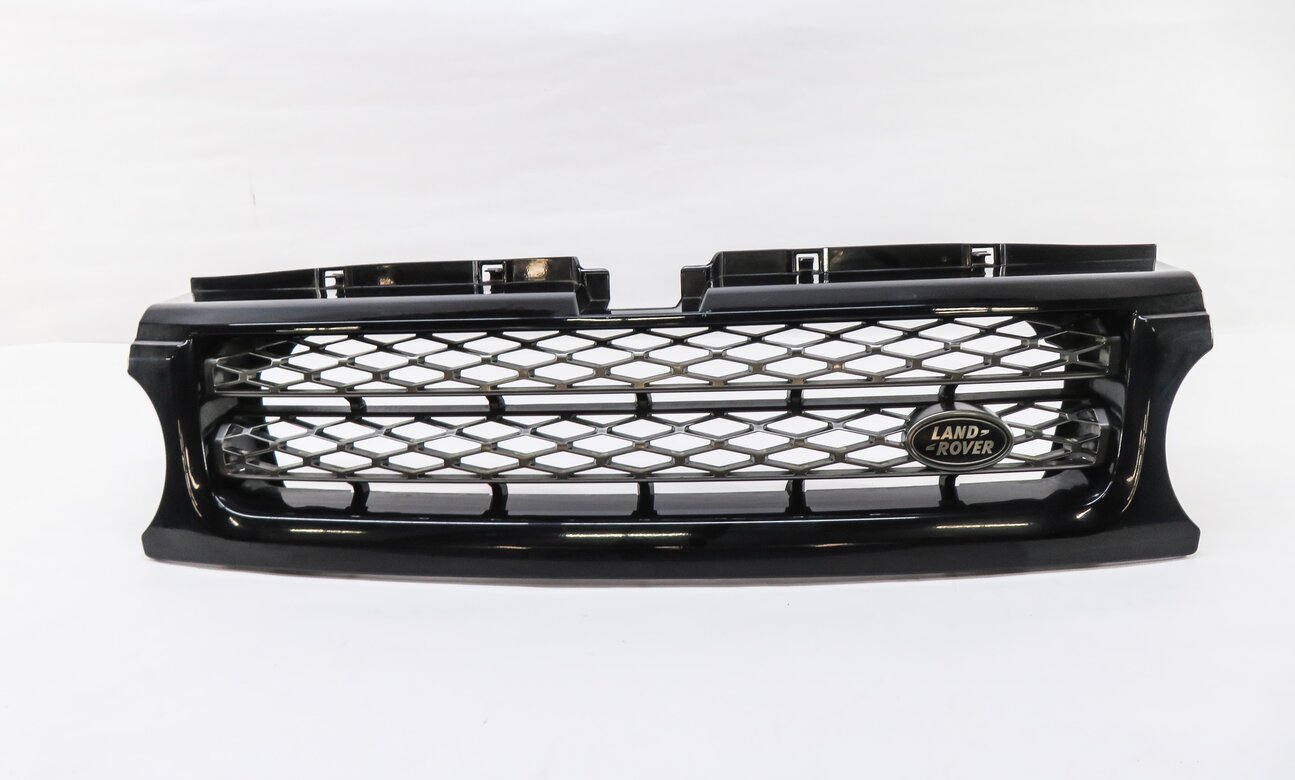 Thumbnail 2: 2012-2013 RANGE ROVER SPORT (L320) FRONT UPPER HOOD VENT GRILLE TRIM (BLACK)