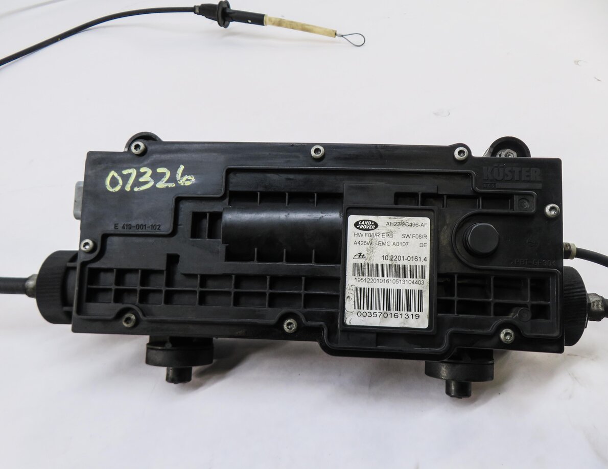 Thumbnail 3: 2013 RANGE ROVER SPORT (L320) PARKING BRAKE ACTUATOR MOTOR w/ CABLES