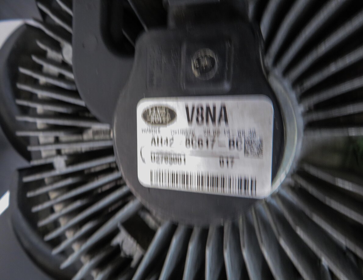Thumbnail 6: 2010-2013 LR4 - RANGE ROVER SPORT (L320) 5.0L NON SC COOLING FAN BLADE w/ CLUTCH