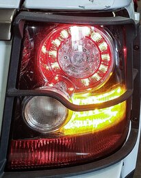 Thumbnail 2: 2012-2013 RANGE ROVER SPORT (L320) RIGHT PASSENGER TAILLIGHT BRAKE LIGHT LAMP