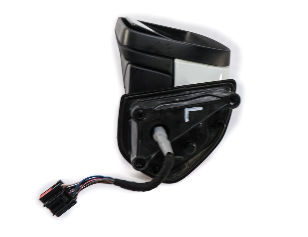 Thumbnail 3: 10-13 LR4 RANGE ROVER SPORT (L320) LEFT P-FOLD HEAT MEM DOOR MIRROR (FUJI WHITE)