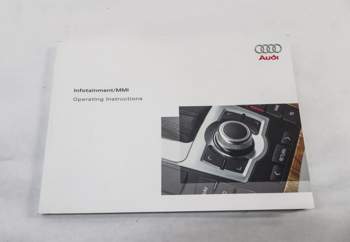 Thumbnail 6: 2008 AUDI Q7 (4L) OWNERS MANUAL BOOK BOOKLET GUIDE SET w/ CASE
