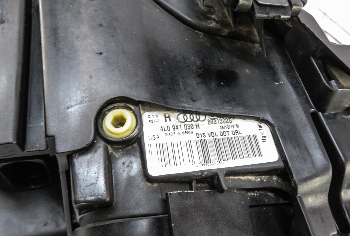 Thumbnail 6: 2007-2009 AUDI Q7 (4L) RIGHT PASSENGER HID XENON AFS ADAPTIVE CURVE HEADLIGHT