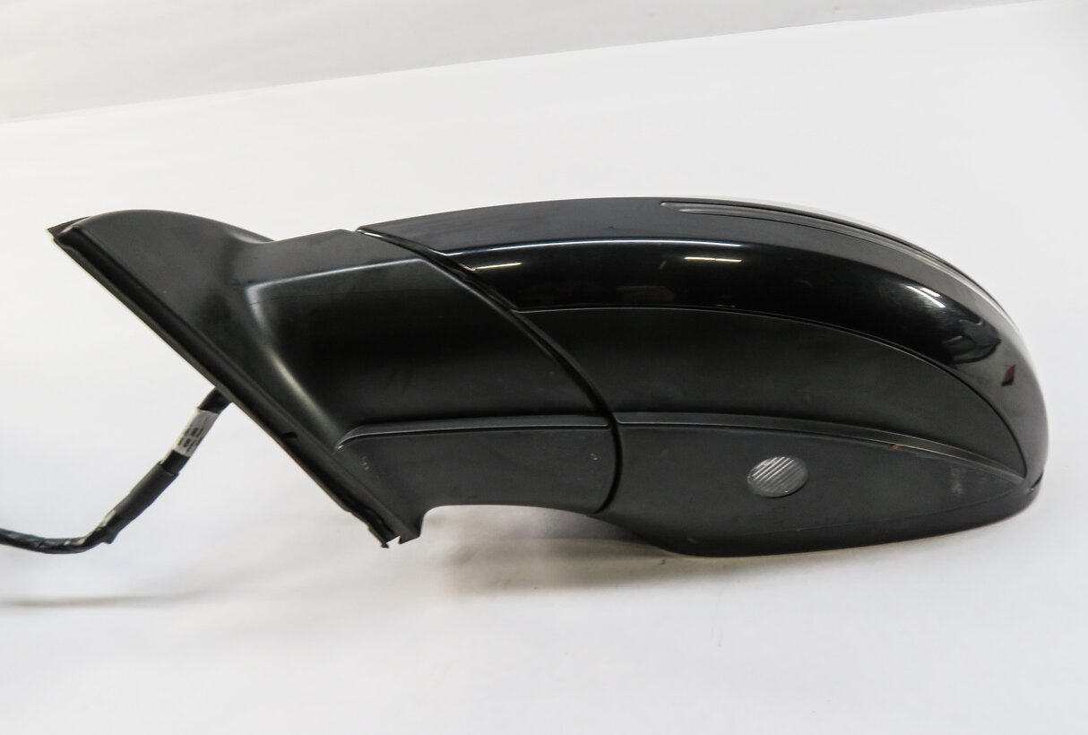 Thumbnail 6: 2007-2009 AUDI Q7 (4L) LEFT - HEATED MEMORY BLIND SPOT DOOR MIRROR (BLACK)
