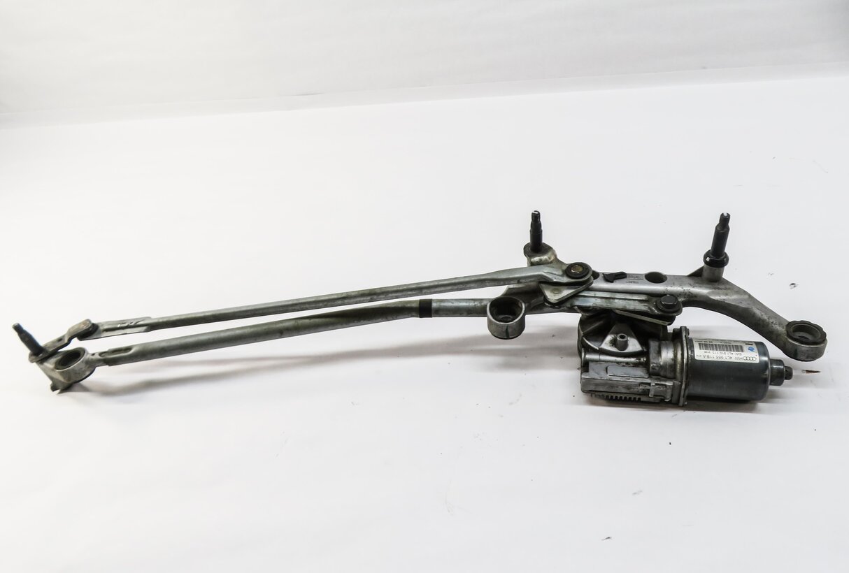 Thumbnail 4: 2007-2015 AUDI Q7 (4L) FRONT WINDSHIELD WIPER MOTOR w/ LINKAGE