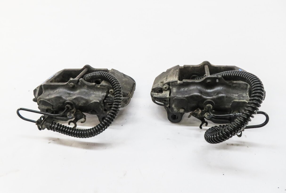 Thumbnail 3: 2004-2015 VW TOUAREG - AUDI Q7 (4L) REAR ABS DISC BRAKE CALIPER SET (BREMBO)