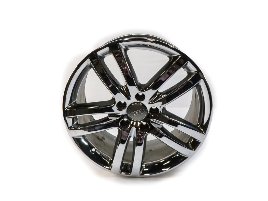 Thumbnail 3: 2007-2013 AUDI Q7 (4L) 20x9 ALUMINUM ALLOY 5-DOUBLE SPOKE CHROME WHEEL RIM
