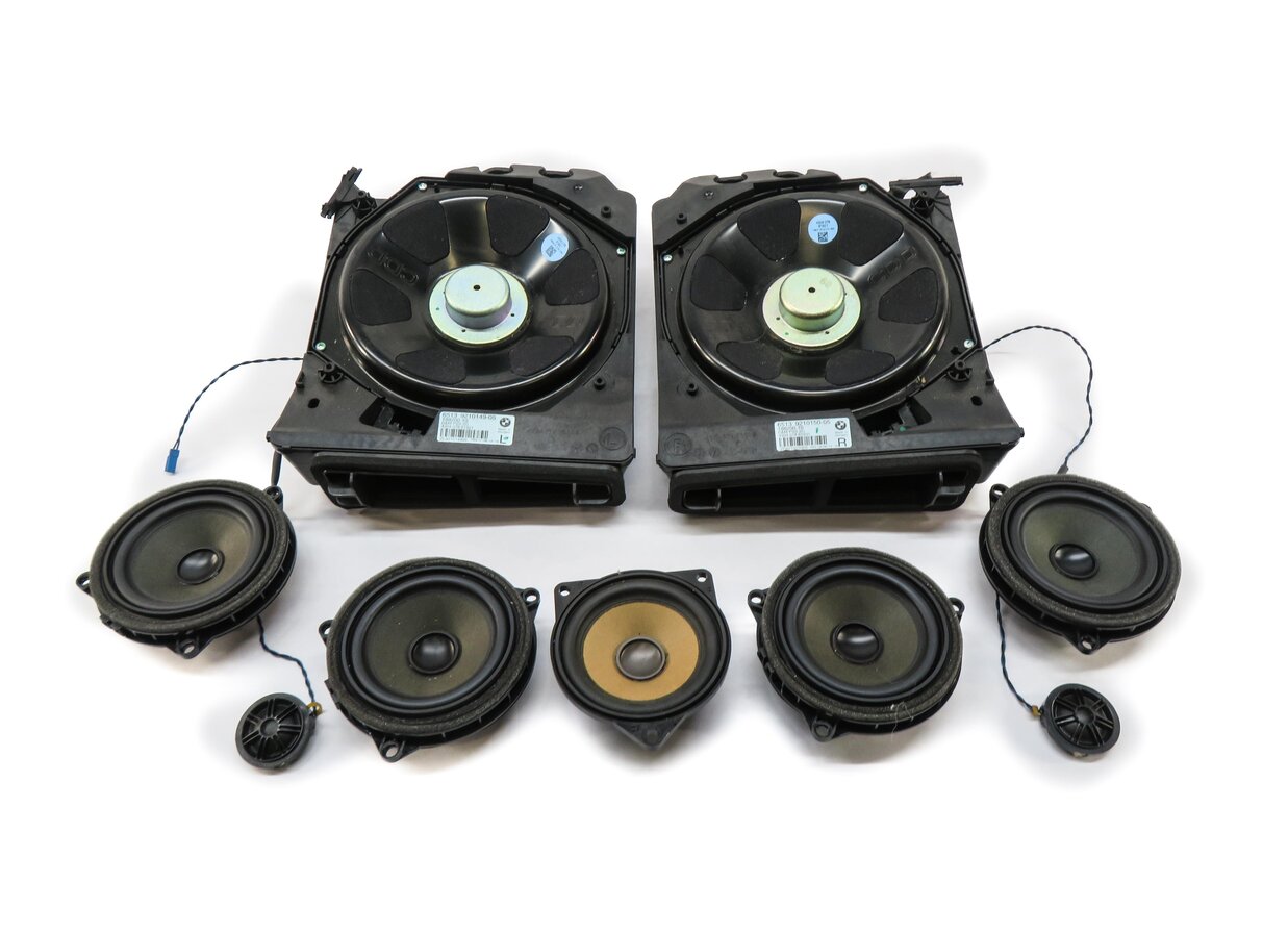 2013 BMW 328i (F30) RADIO STEREO AUDIO SUB SUBWOOFER TWEETER SPEAKER SET