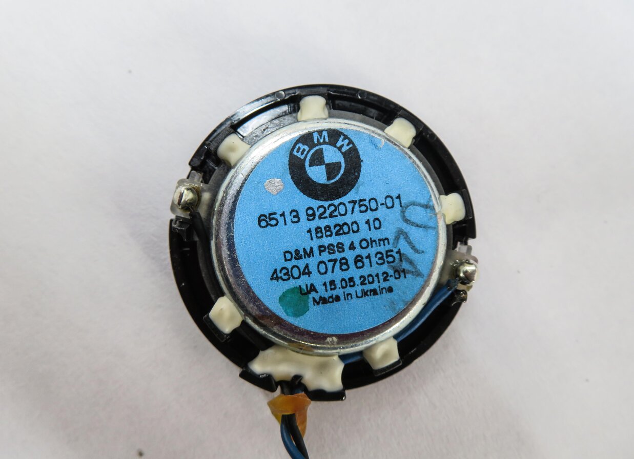 Thumbnail 7: 2013 BMW 328i (F30) RADIO STEREO AUDIO SUB SUBWOOFER TWEETER SPEAKER SET