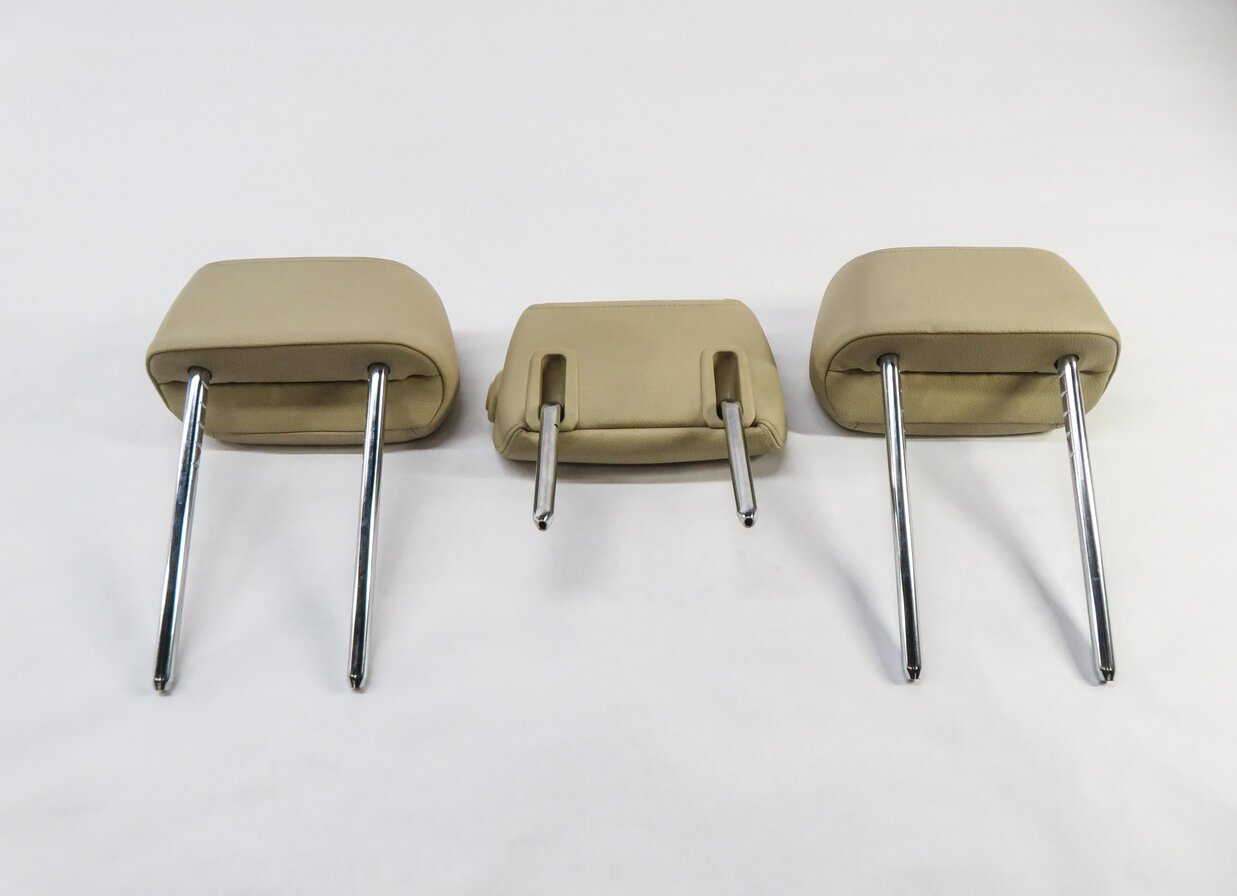 Thumbnail 3: 2013 BMW 328i (F30) REAR SEAT HEADREST SET (DAKOTA BEIGE LEATHER)