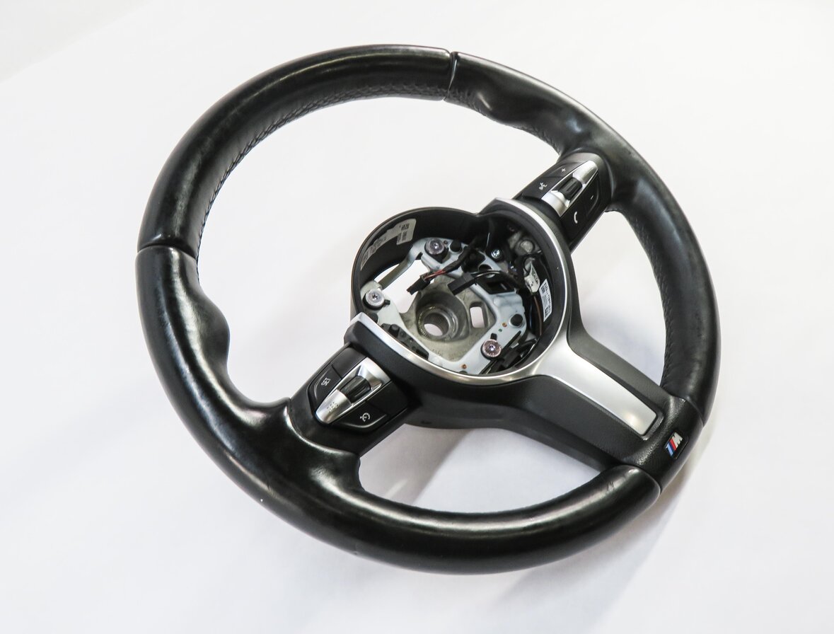 Thumbnail 2: 12-20 BMW 328i 330i 335i 340i M3 430i (F30 F32) 3-SPOKE SPORT STEERING WHEEL