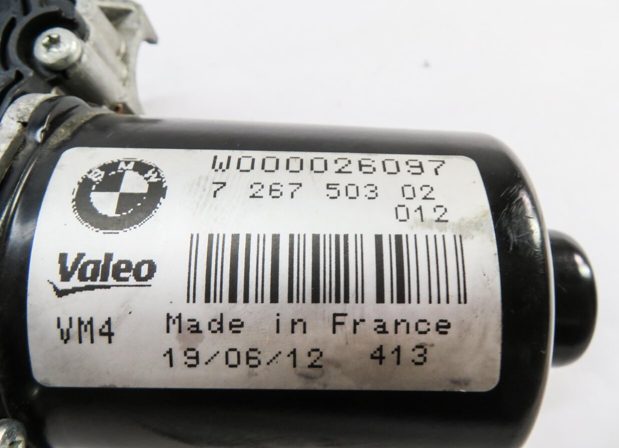 Thumbnail 4: 12-19 BMW 320i 328i 330i 335i 340i 428i 430i 435i 440i M3 M4 - FRONT WIPER MOTOR