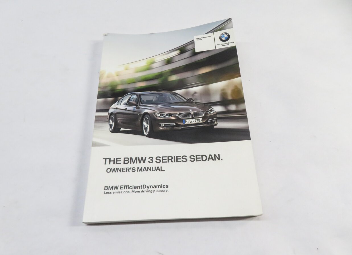 Thumbnail 3: 2013 BMW 328i (F30) OWNERS MANUAL BOOK BOOKLET GUIDE SET w/ CASE