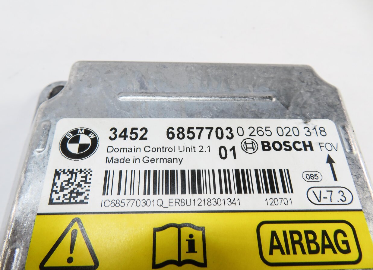 Thumbnail 5: 12-19 BMW 228i 328i 330i 335i 428i 435i 535i 550i 740i 750i M3 M5 SRS BAG MODULE