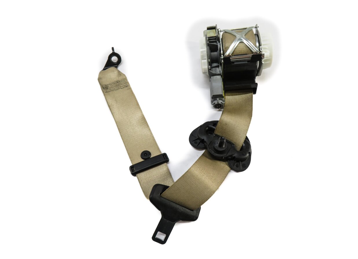 2012-2014 BMW 320i 328i 335i (F30) SEDAN RIGHT FRONT SEATBELT RETRACTOR (BEIGE)